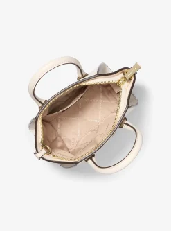 Bolsa satchel em pele e camurça Avril extrapequena | Michael Kors [PT]