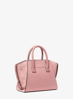 Bolsa Satchel em pele granulada Avril pequena | Michael Kors [PT]