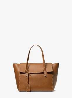 Bolsa satchel em pele granulada costurada à mão Sophia | Michael Kors [PT]