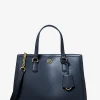 Bolsa satchel em pele granulada Chantal média | Michael Kors [PT]