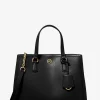 Bolsa satchel em pele granulada Chantal média | Michael Kors [PT]