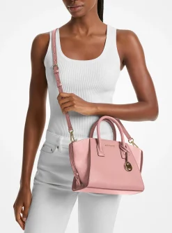 Bolsa Satchel em pele granulada Avril pequena | Michael Kors [PT]
