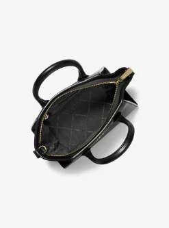 Bolsa Satchel em pele granulada Avril pequena | Michael Kors [PT]