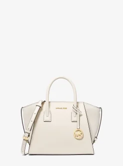 Bolsa Satchel em pele granulada Avril pequena | Michael Kors [PT]