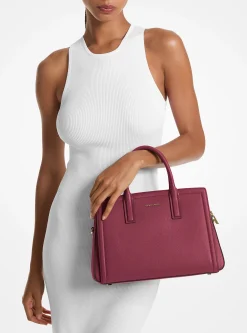 Bolsa Satchel em pele Laila média | Michael Kors [PT]