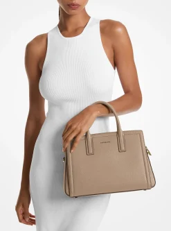 Bolsa Satchel em pele Laila média | Michael Kors [PT]