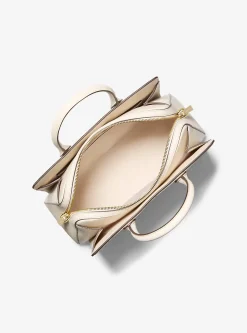 Bolsa Satchel em pele Laila média | Michael Kors [PT]