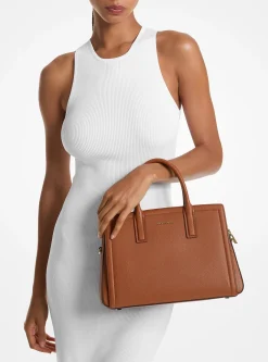 Bolsa Satchel em pele Laila média | Michael Kors [PT]