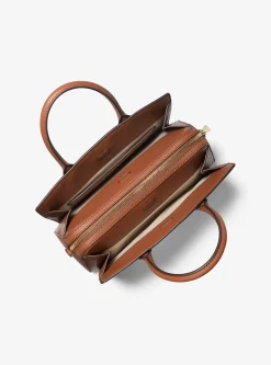 Bolsa Satchel em pele Laila média | Michael Kors [PT]