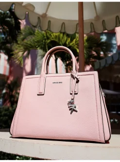 Bolsa Satchel em pele Laila média | Michael Kors [PT]