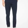 Calças chino em algodão elástico de corte skinny | Michael Kors [PT]