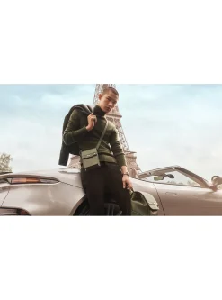 Calças de ganga em algodão elástico de corte justo | Michael Kors [PT]