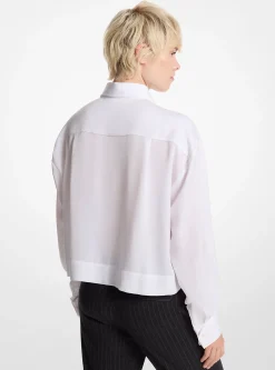 Camisa de cetim curta | Michael Kors [PT]