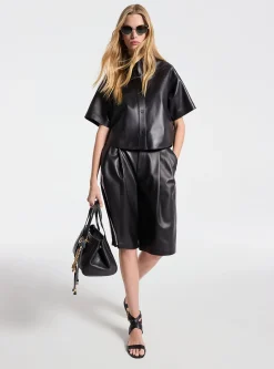 Camisa em pele curta | Michael Kors [PT]