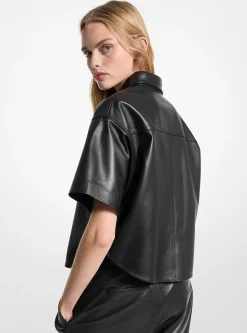 Camisa em pele curta | Michael Kors [PT]