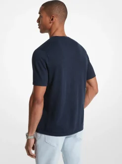 Camiseta em mistura de linho | Michael Kors [PT]