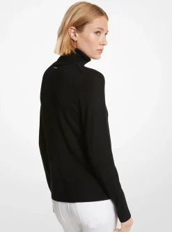 Camisola de gola alta em lã merino | Michael Kors [PT]