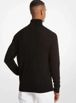 Camisola de gola alta em lã merino | Michael Kors [PT]