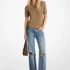 Camisola de manga curta em lã | Michael Kors [PT]