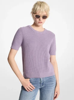 Camisola de manga curta em lã | Michael Kors [PT]