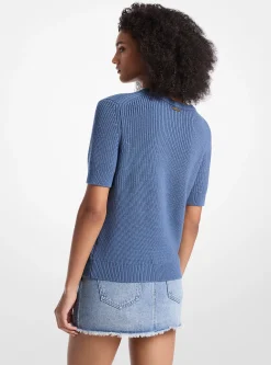Camisola de manga curta em lã | Michael Kors [PT]