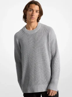 Camisola em algodão canelado | Michael Kors [PT]