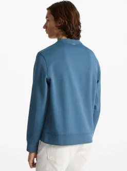 Camisola em mistura de algodão com logótipo em relevo | Michael Kors [PT]