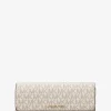 Carteira com mola de pressão à frente com logótipo exclusivo Jet Set grande | Michael Kors [PT]