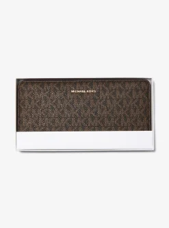 Carteira com mola de pressão à frente com logótipo exclusivo Bryant grande | Michael Kors [PT]