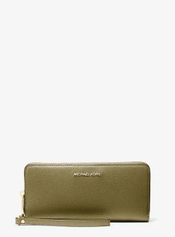 Carteira continental em pele granulada grande Jet Set Travel | Michael Kors [PT]