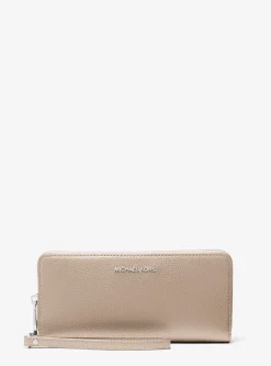 Carteira continental em pele granulada grande | Michael Kors [PT]