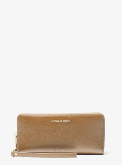 Carteira continental em pele granulada grande Jet Set Travel | Michael Kors [PT]