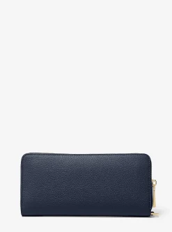 Carteira de mão em pele granulada Continental | Michael Kors [PT]