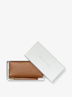 Carteira de mão em pele granulada Continental | Michael Kors [PT]