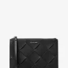 Carteira de mão em pele tecida Jet Set Travel extragrande | Michael Kors [PT]