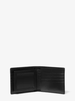 Carteira dobrável com aba adicional e logótipo Harrison | Michael Kors [PT]