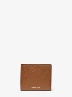 Carteira dobrável em pele granulada Hudson | Michael Kors [PT]