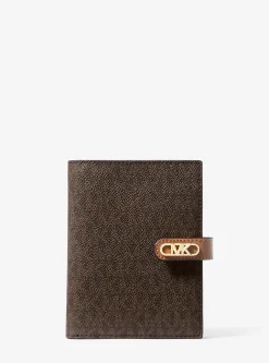 Carteira-passaporte com exclusivo logótipo Empire média | Michael Kors [PT]