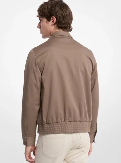 Casaco bomber em algodão elástico Harrington | Michael Kors [PT]
