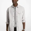 Casaco camiseiro em algodão | Michael Kors [PT]
