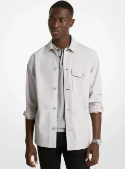 Casaco camiseiro em algodão | Michael Kors [PT]