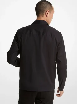 Casaco camiseiro em algodão elástico | Michael Kors [PT]