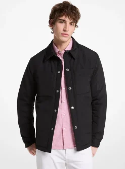 Casaco camiseiro em tecido | Michael Kors [PT]