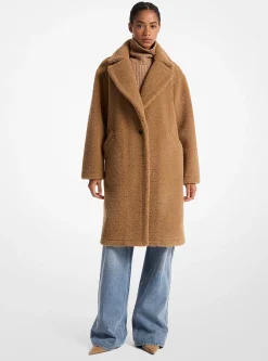 Casaco em pelo Shearling de corte grande | Michael Kors [PT]