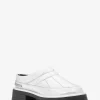 Chinelo em pele metalizada estalada Barton | Michael Kors [PT]