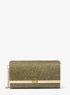 Clutch em malha de rede brilhante Mona grande | Michael Kors [PT]