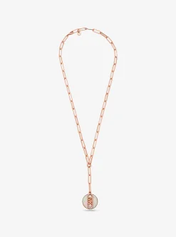 Colar de corrente de elos em latão banhado a metal precioso Empire | Michael Kors [PT]