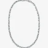 Colar em latão com banho de metal precioso e elos médios incrustados Astor | Michael Kors [PT]