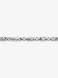 Colar em latão com banho de metal precioso e elos médios incrustados Astor | Michael Kors [PT]