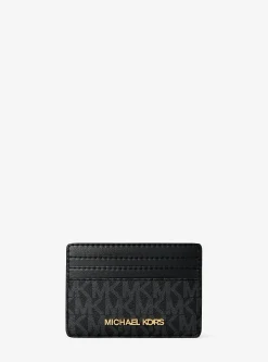 Conjunto-presente com pochete com logótipo média e porta-cartões | Michael Kors [PT]